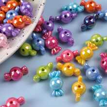 30 Stücke/Packung, 16 mm, Ab-Farbeffekt, zufällig gemischte Acrylperlen für die DIY-Schmuckherstellung, geeignet für Armbänder, Halsketten, Handyketten-Zubehör