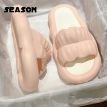 Flip Flops Sandals Slides One Band Comfortable Platform Fashion Flip Flop - Pink - View 2