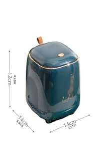 1pc Mini Desk Trash Can