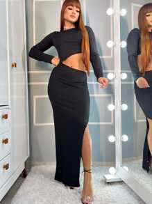 Women Dresses - Black - View 4