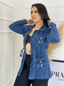 Women Denim Jackets & Coats - P - Xem 3
