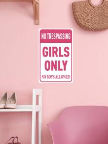 1pc Personalized Sign Board English Quote Removable Wall StickerFor Unique Room Decor,Best Gifts For Friends,Stickers,Wall Decal, Vinyl Decal For Home Decorations,Spring Decoration Items Refresh Your Home,Rama Decoration Stickers Birthday Graduation