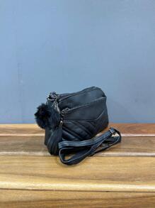 Women Crossbody - màu đen - Xem 2