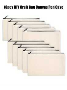 10 piezas Bolsa de almacenaje multifuncional DIY vacío - Blanco - Ver 1