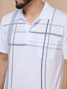 Men Polo Shirts - trắng - Xem 4