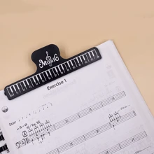 1 kẹp sách nhạc màu đen - Thích hợp để kẹp sách nhạc piano, sách nhạc, sách kẹp. Cũng có thể sử dụng cho một số danh mục lớn. - màu đen - Xem 1