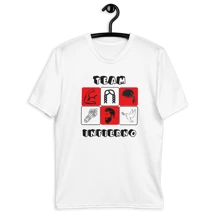 Playera Team Infierno Crew Casa Famosos Wendy - Blanco - Ver 2