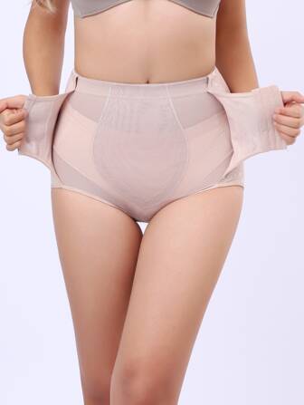 具有內置腹部控制帶的高腰三角褲，適用於運動