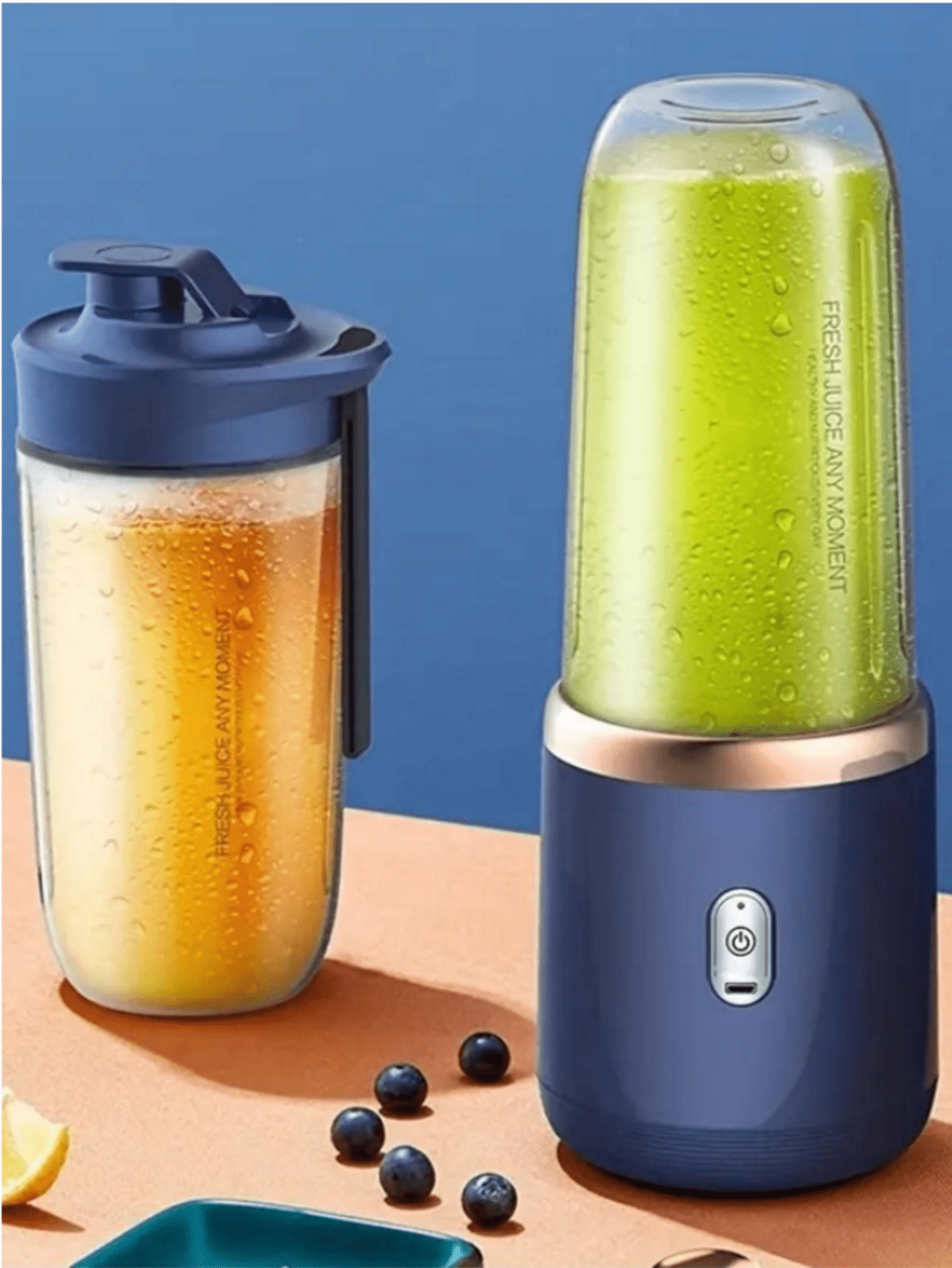 Portable Blender With 6 Blades, 300ml Capacity, 22000rpm SHEIN ASIA