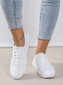 Women's Casual Sports Shoes, Student Shoes, White Shoes, Skate Shoes