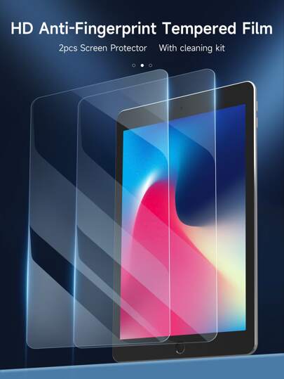 2 opakowania HD Hartowanego Szkła Ochronnego na Ekran - Antyodciskowe, Antyzarysowe Ochraniacze Ekranu Kompatybilne Z iPadem/ Matepadem/ Tabem/ Galaxy
