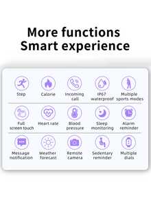 Outdoor Rugged Black Silicone Smart Watches for Men with Fitness Tracker Heart Rate Manual Blood Pressure Detection Compatible with Android iOS - Black - View 9