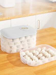 Caja De Empaque Para Empanadas De Una Sola Capa - Blanco - Ver 6