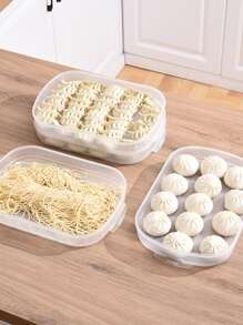 Caja De Empaque Para Empanadas De Una Sola Capa - Blanco - Ver 1