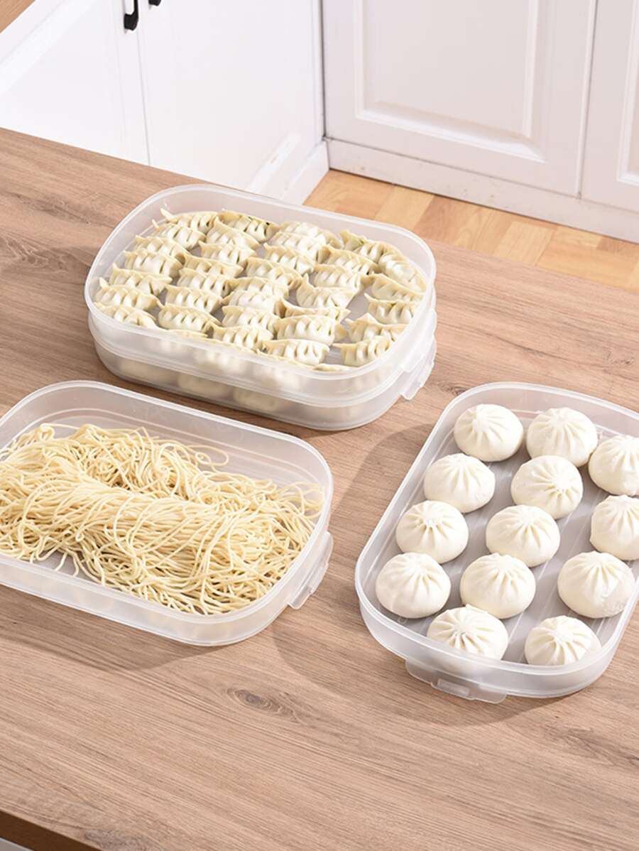 Caja De Empaque Para Empanadas De Una Sola Capa - Blanco - Ver 1