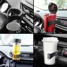 Giá để cốc trên ô tô Giá để cốc uống nước đa năng có thể điều chỉnh trên ô tô Giá để chai nước có thể điều chỉnh - màu đen - Xem 4