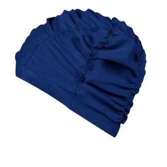 時尚的荷葉邊游泳帽,舒適的大尺寸游泳帽,可保護長發和耳朵的游泳帽