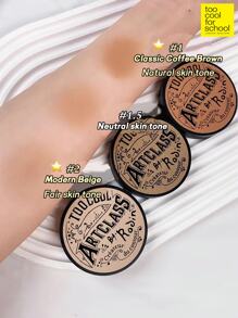 Too Cool for School Paleta mate para contorno en K-Beauty, con obsequio de 1 pincel, textura ligera, suave y aterciopelada, con espejo, contorno adelgazante para nariz y rostro, con gradación natural y bronceador.