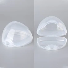 1pc Pacifier Plastic Storage Box Portable Dustproof Case For Storing Pacifiers - White - View 6