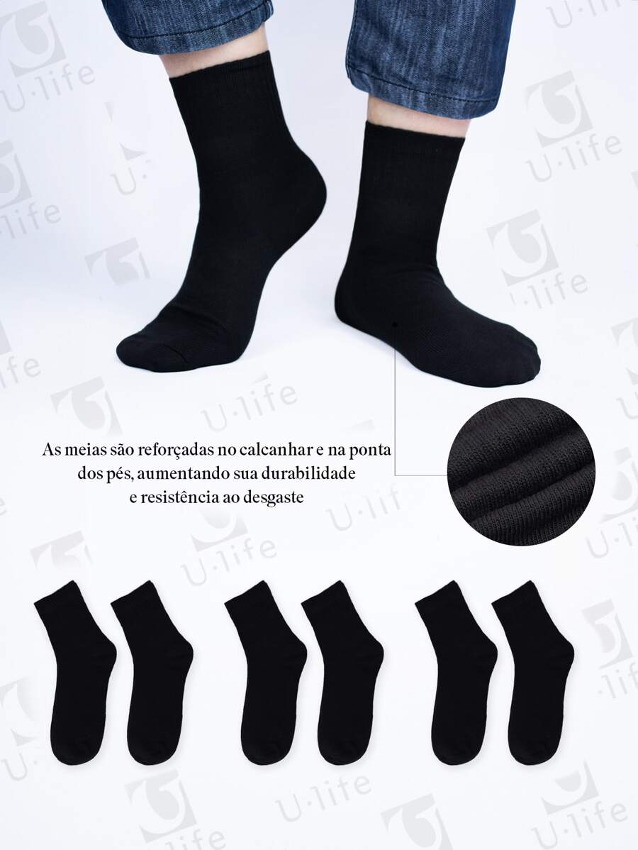 Women Crew Socks - màu đen - Xem 1