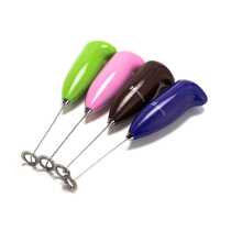 mini de acero inoxidable eléctrico de mano Batidora de huevo Batidor para café & productos cosméticos - Multicolor - Ver 10