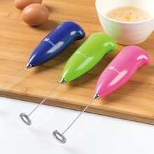 mini de acero inoxidable eléctrico de mano Batidora de huevo Batidor para café & productos cosméticos - Multicolor - Ver 9