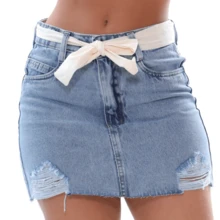 Women Denim Skirts - 36 - 查看 1