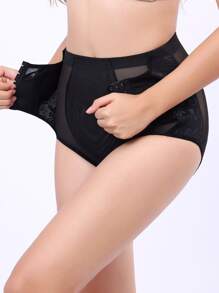 高腰三角褲＆束腰訓練器2合1，運動時腹部收腹控制