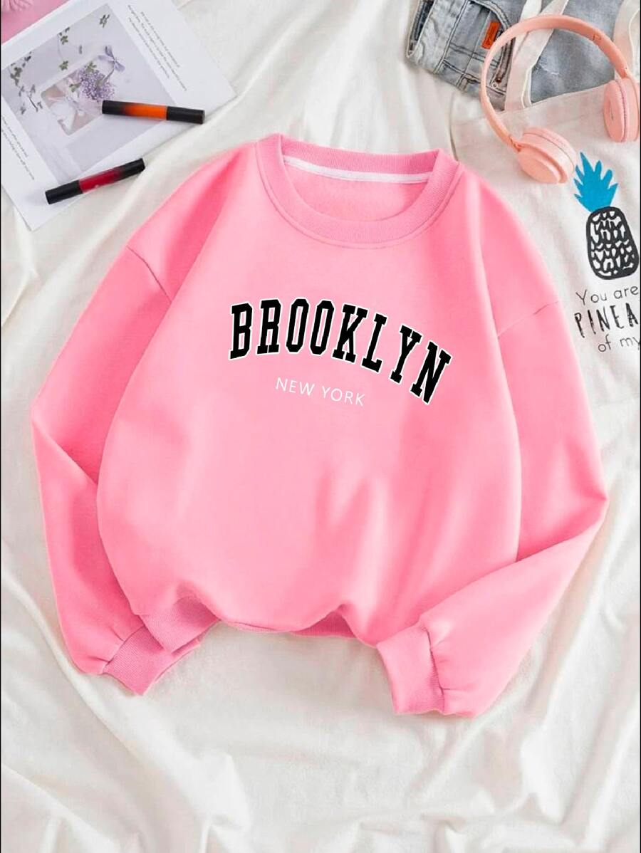 Men Sweaters - Màu Hồng baby - Xem 1