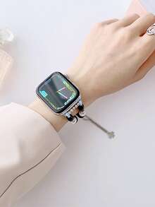 Pulsera con cuenta Correa de reloj - Azul - Ver 3