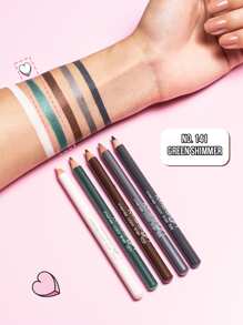 Misslyn 高显色度双效膏状眼线笔，防晕染，无动物实验，顺滑持久，适合Y2K、派对、海滩、旅行、度假、露营、户外活动、送礼、玫瑰时尚、新年、情人节、校园、中国新年等场合。 - 141 Green Shimmer - 查看 10