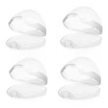 1pc Pacifier Plastic Storage Box Portable Dustproof Case For Storing Pacifiers - White - View 2