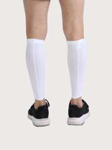 1雙黑色防碰撞足球護脛,吸濕排汗和氣味抵抗的 - 白色 - 查看 2