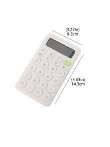 Cute Mini Candy Colored Calculator For Accounting & Finance, Portable Creative Student Scientific Calculator For Office And Studying - Pink - View 6