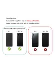 1pc Devil's Eye & Hamsa Hand Printed Phone Case,International Version, Not The Domestic Version - Multicolor - View 6