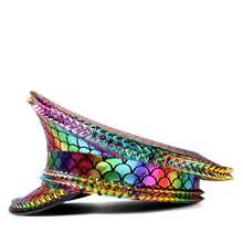 1 Miếng Không giới tính Cô gái Goth hiện đại Hóa trang Mũ Với Kim loại Trụ Thích hợp Đối với Các bữa tiệc , Đám cưới Và - Nhiều màu - Xem 3