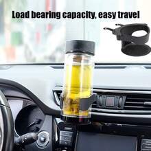 Giá để cốc trên ô tô Giá để cốc uống nước đa năng có thể điều chỉnh trên ô tô Giá để chai nước có thể điều chỉnh - màu đen - Xem 9