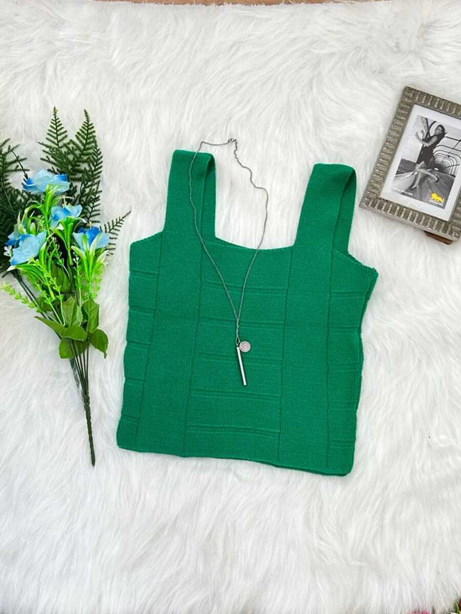 Women Tank Tops & Camis - màu xanh lá - Xem 1