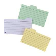 150pcs Flash Cards With Lines For Study, Note-taking, School Memory And Office Supplies - Blue and White - View 6