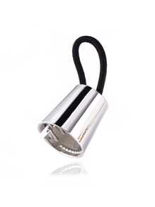 DIYPLUS 1 pieza Sujetador de cola de caballo de metal, accesorio para el cabello de aleación, para mujer, para la calle, la escuela, diadema dorada, accesorios para el cabello, ligas para el cabello, coleteros - Plateado - Ver 4
