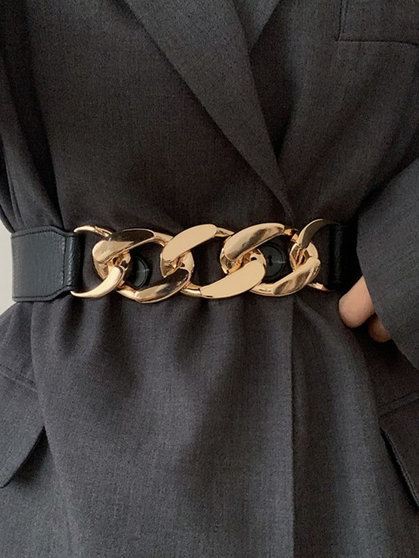 1 قطعة حزام خصر مضفر للنساء من طراز عصر النهضة الداكن، مناسب لحفلات الهالوين أو الارتداء اليومي