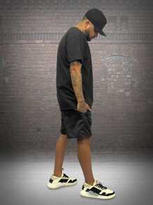 Men Shirts - 黑色 - 查看 3