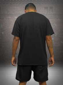 Men Shirts - 黑色 - 查看 4