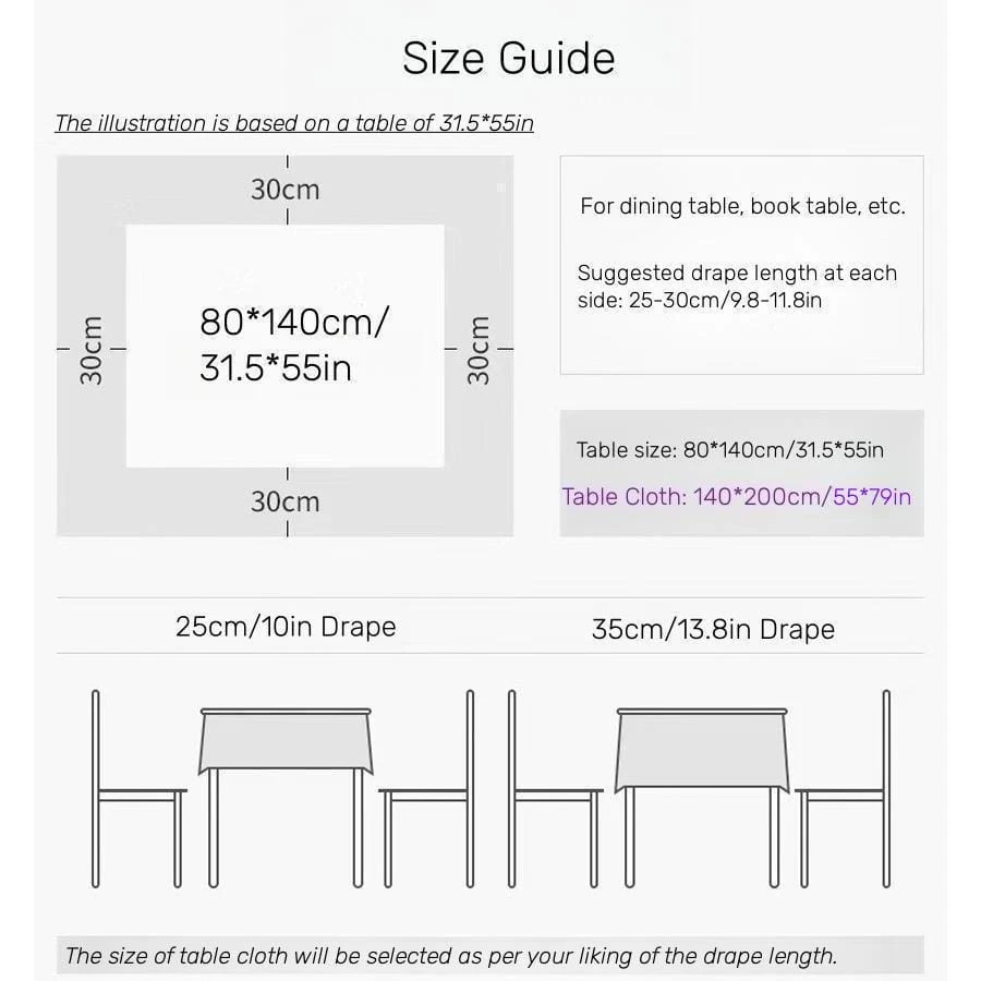 1pc Thin Plastic Table Cloth, Clear Table Cover Protector, Waterproof