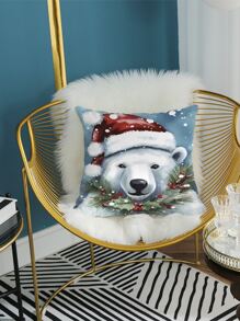 1 件聖誕數碼印花枕套 - 多樣色 - 查看 5
