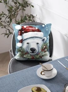 1 件聖誕數碼印花枕套 - 多樣色 - 查看 6