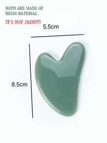 1pc Green Facial Massage Board - Green - View 3