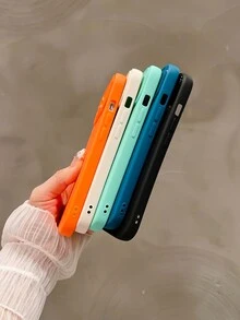 5入組純色大窗口手機殼 - 彩色 - 查看 3