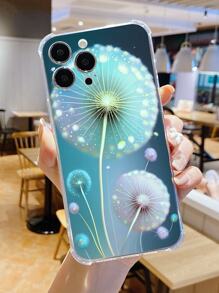 Dandelion Pattern Phone Case - Multicolor - View 3