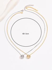 1件个性化时尚925银镶嵌立方氧化锆锁骨链项链，女士日常佩戴及节日装饰礼品